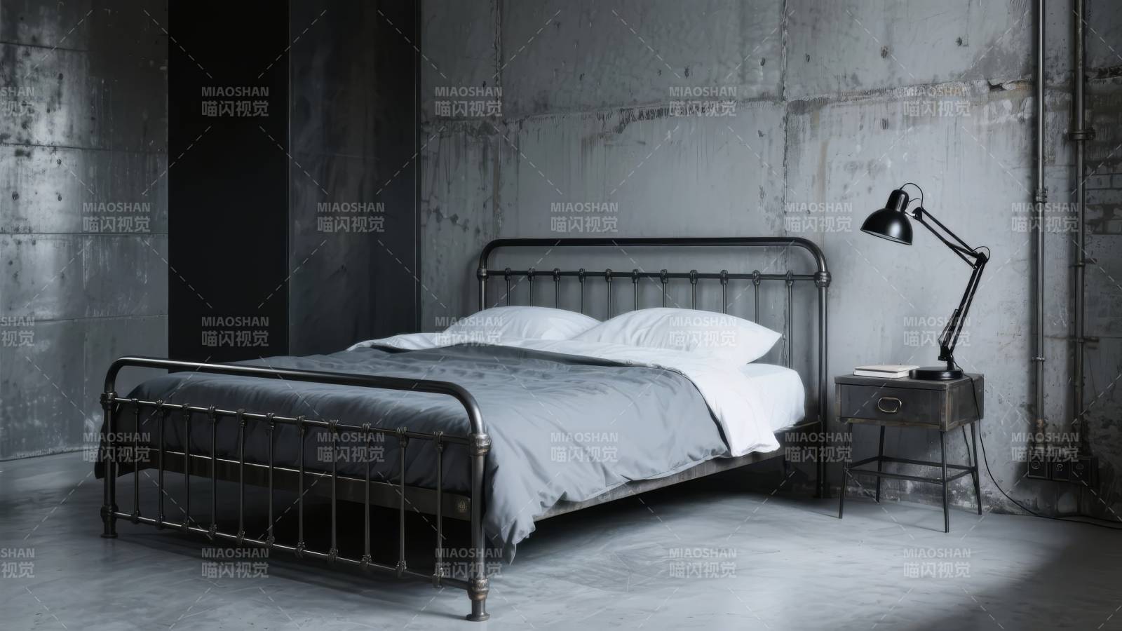 工业风卧室设计图片