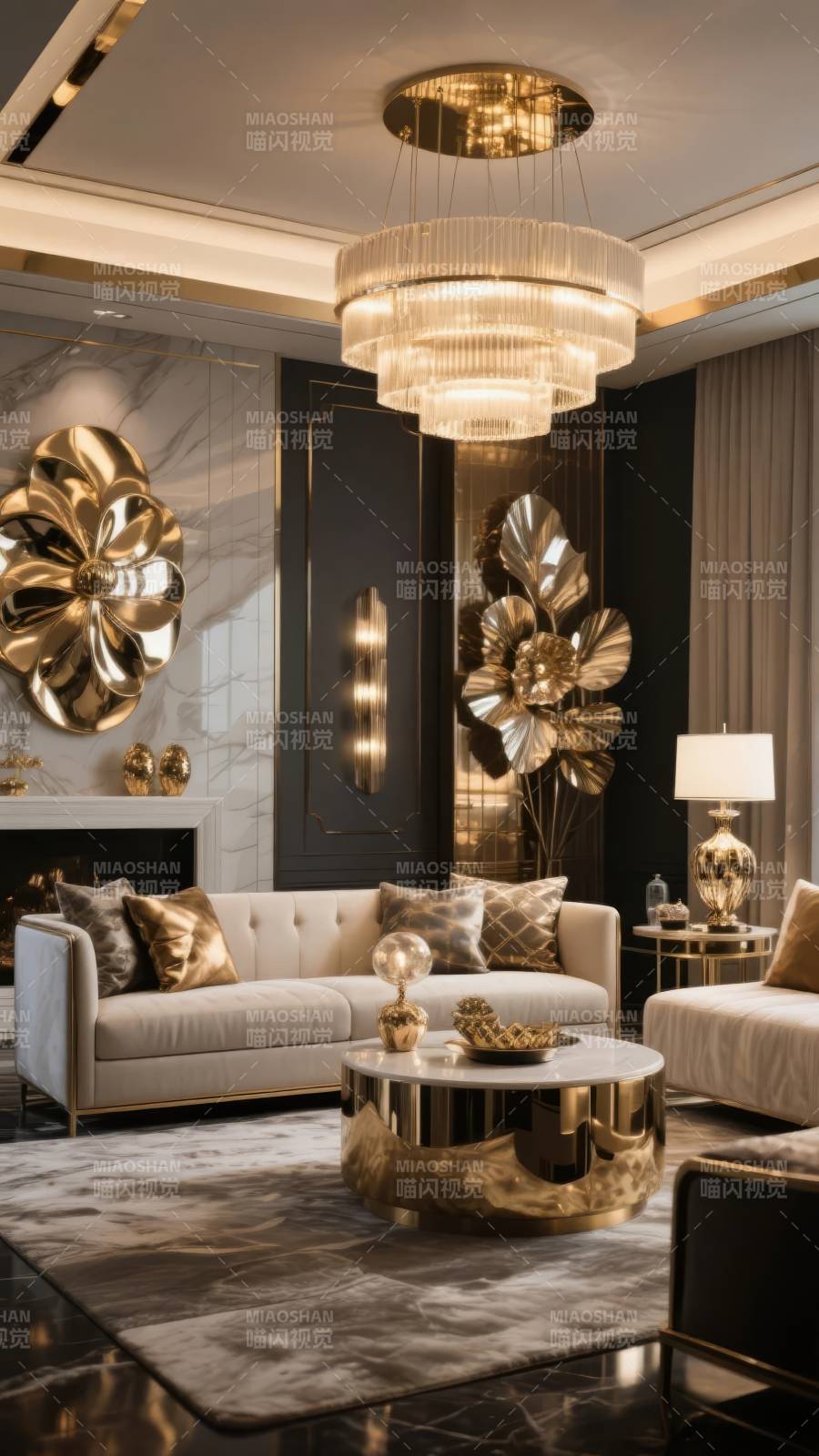奢华客厅设计图片
