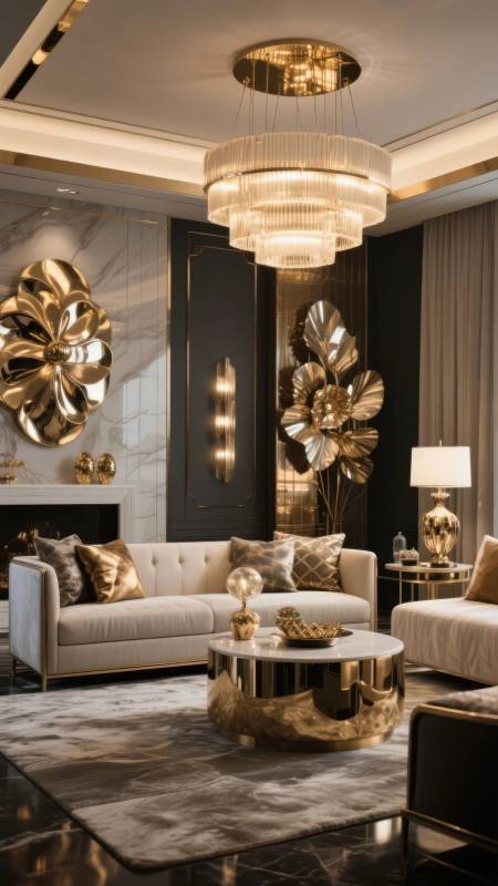 奢华客厅设计图片