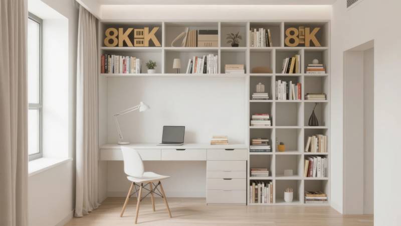 简约书房设计图片