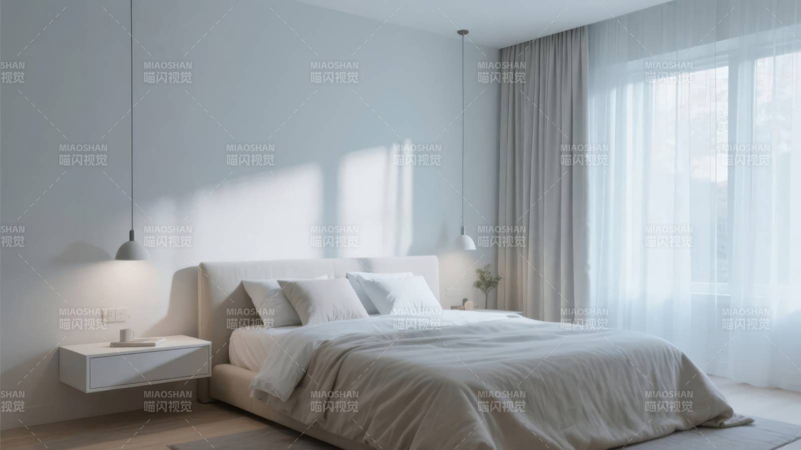 简约卧室 宁静舒适图片