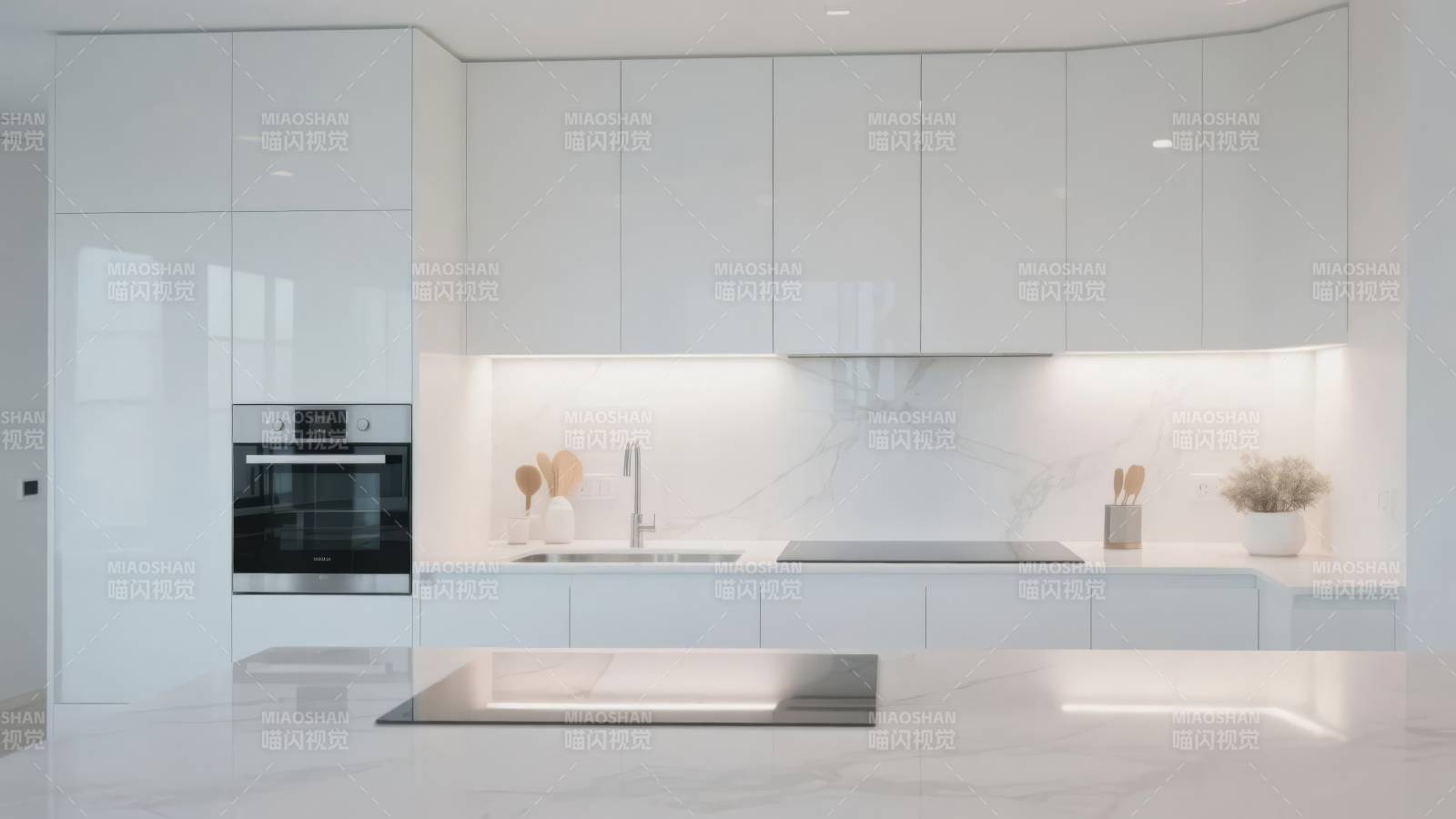 现代简约厨房设计图片