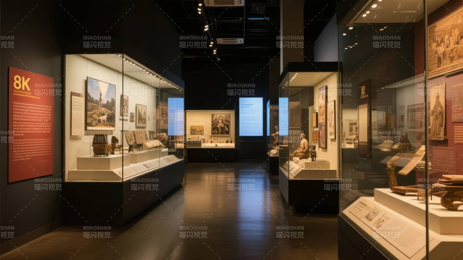 博物馆展厅陈列图片