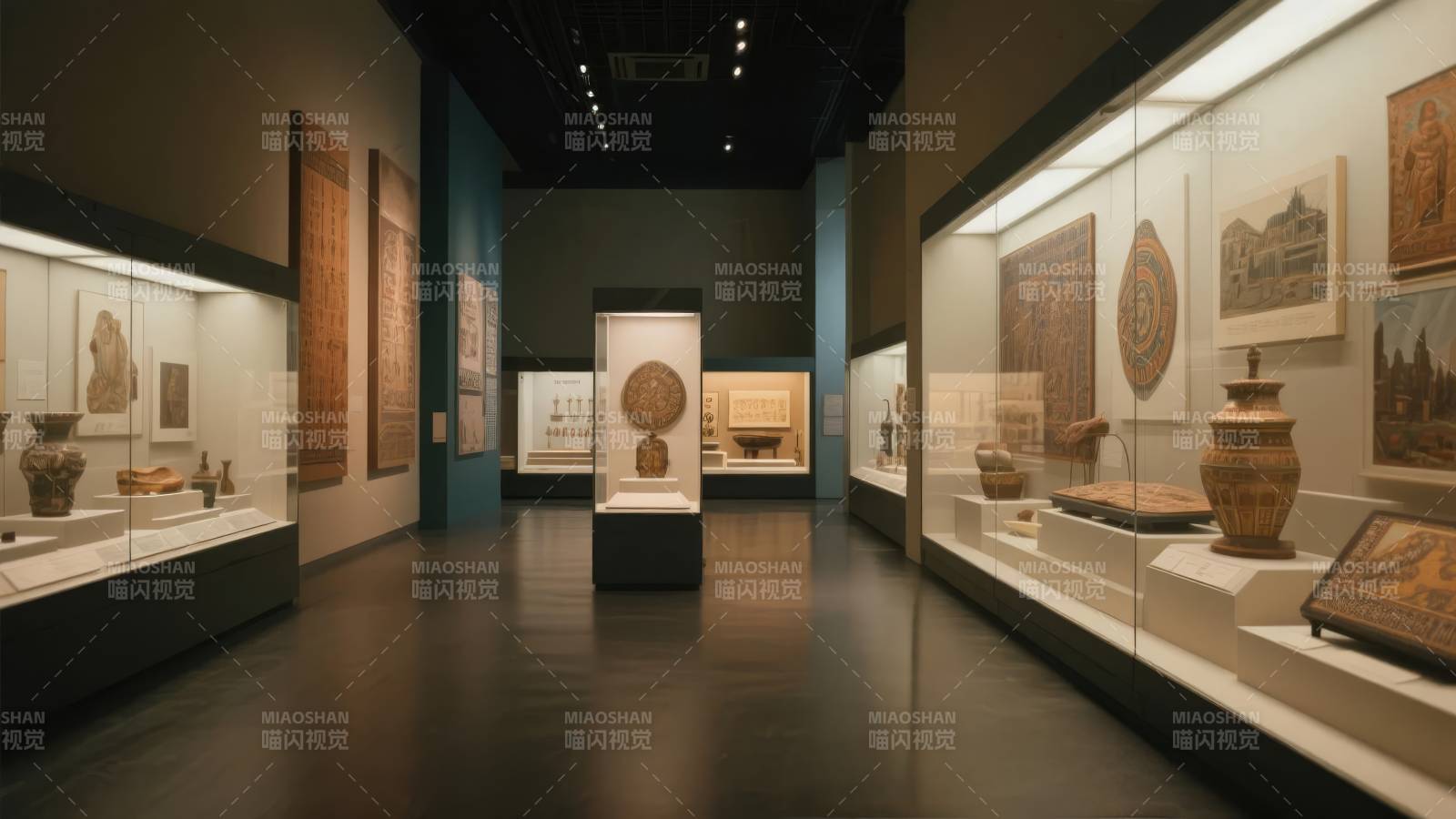 博物馆展厅陈列图片