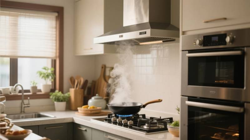 厨房烹饪瞬间图片