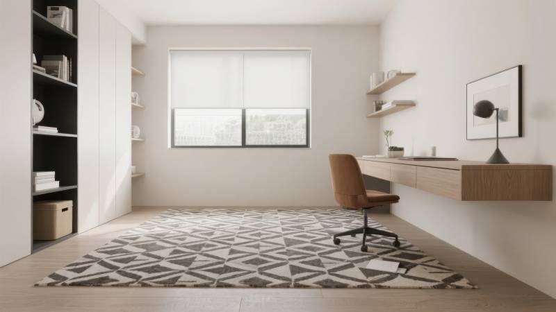 简约现代书房设计图片