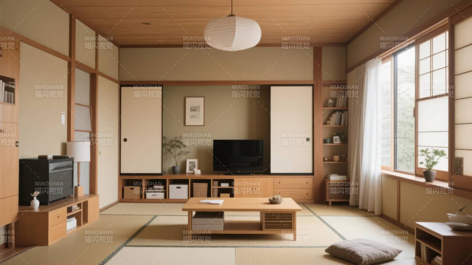 日式简约客厅图片