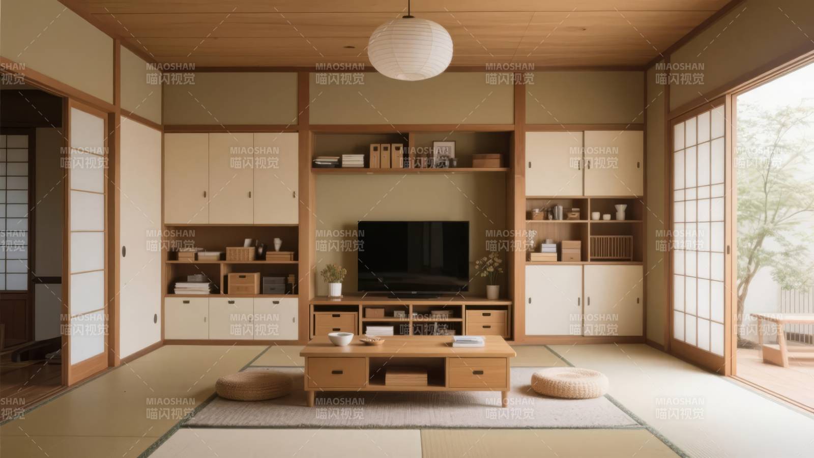 日式简约客厅图片