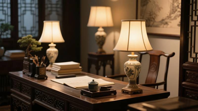 古韵书房静谧时光图片