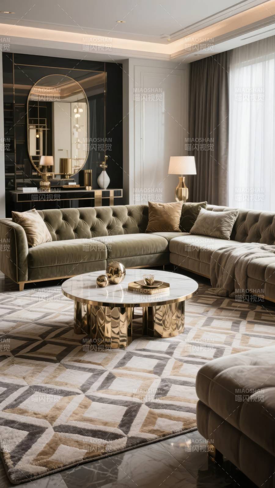 奢华客厅设计图片