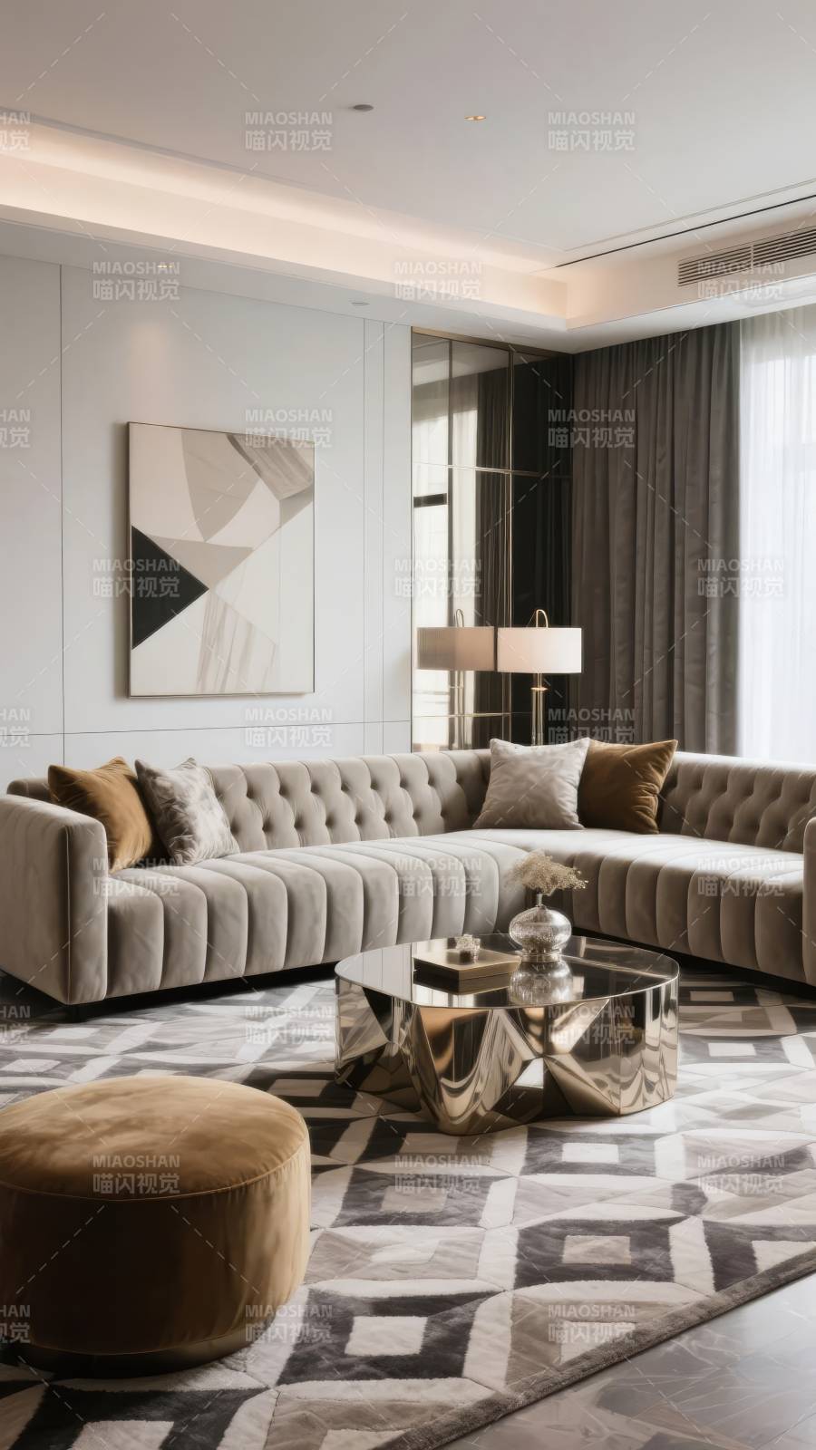 现代简约客厅设计图片