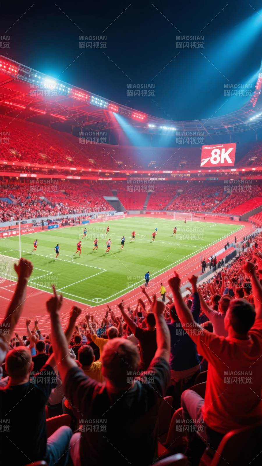 热血沸腾的足球之夜图片