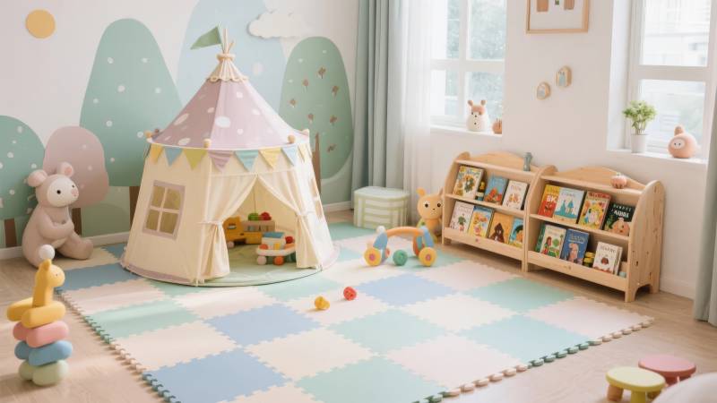 温馨儿童游戏室图片