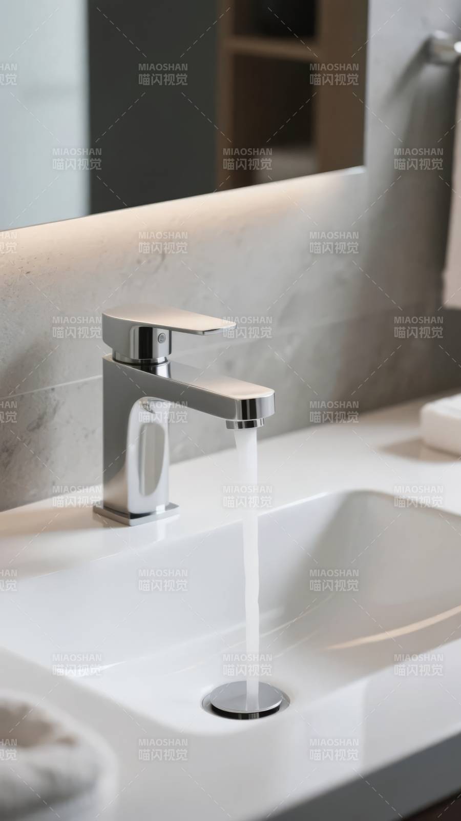 现代简约洗手台图片