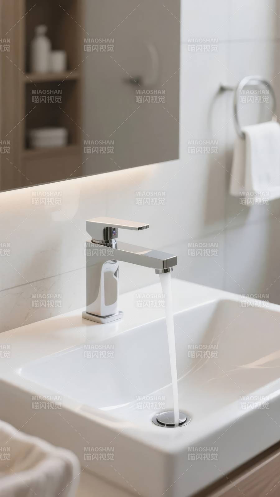 现代简约洗手台图片