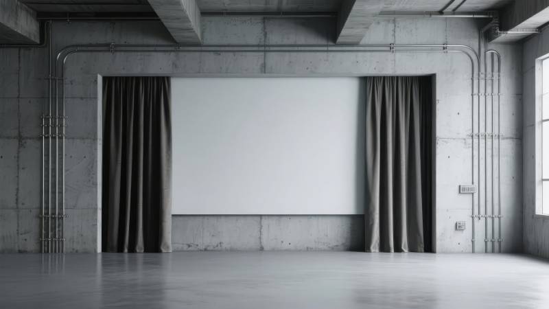空旷的放映厅图片