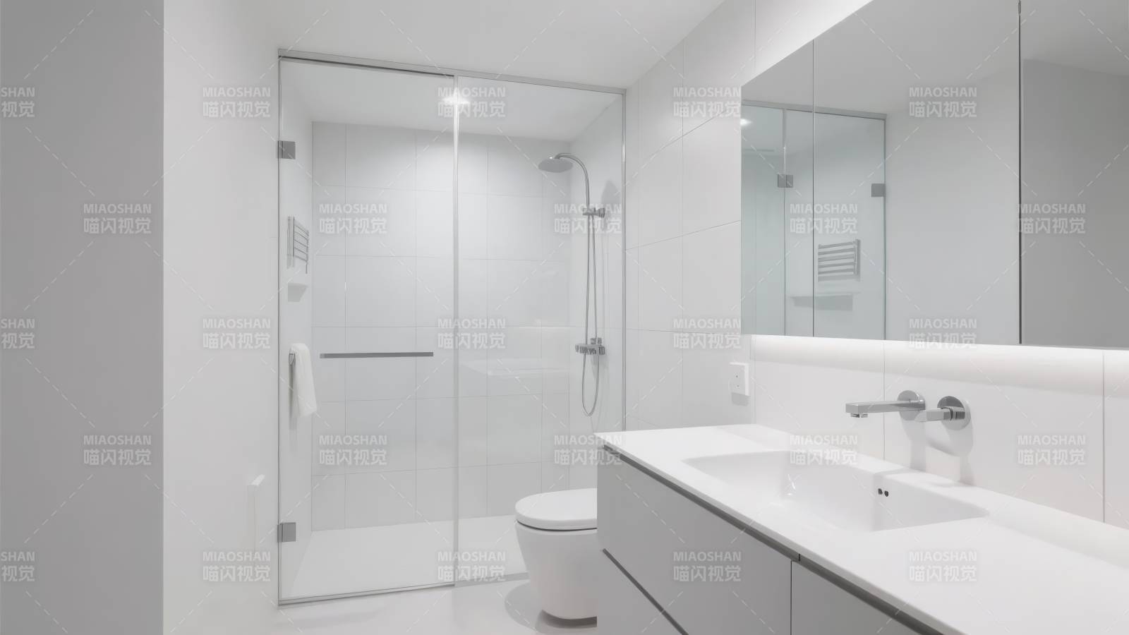 现代简约浴室设计图片