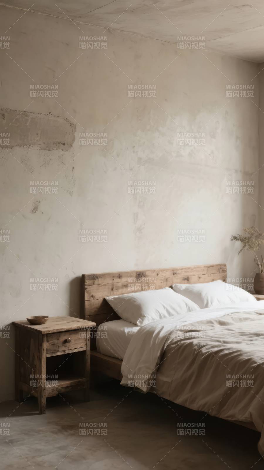 简约卧室静谧风图片