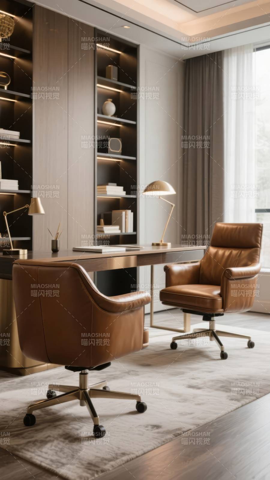 现代书房设计图片