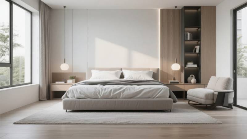 现代简约卧室设计图片