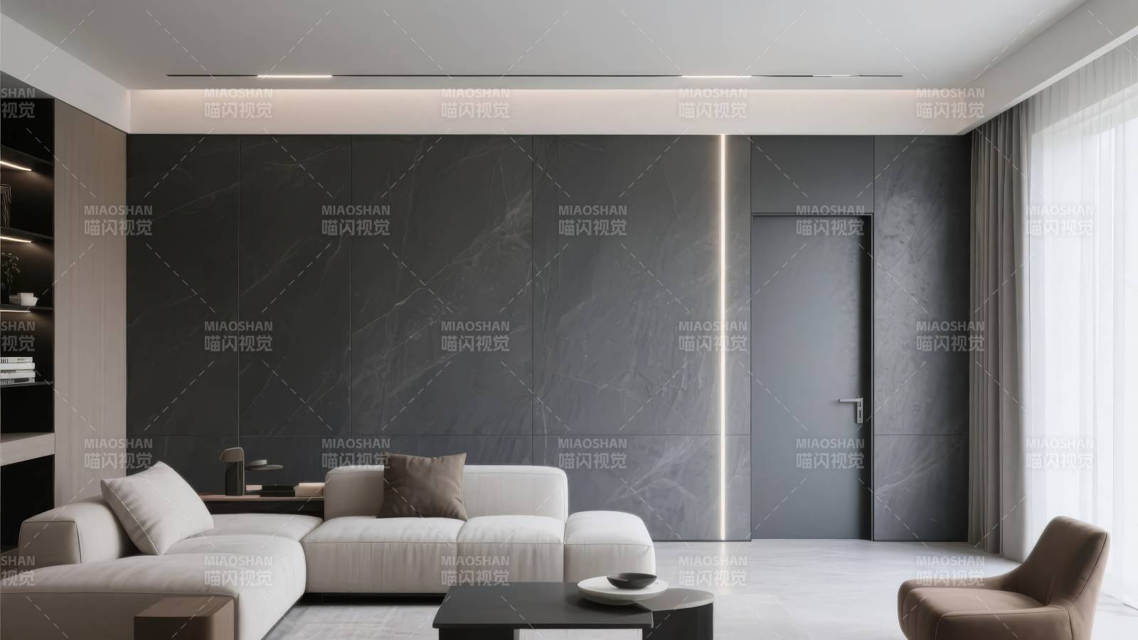 现代简约客厅设计图片