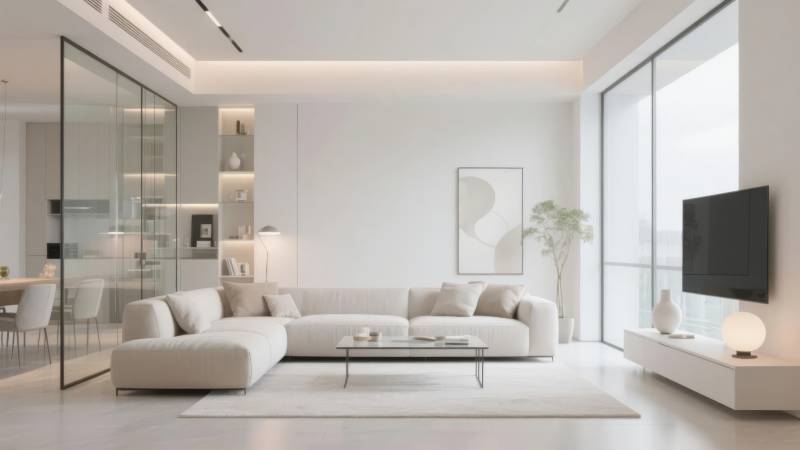 现代简约客厅设计图片