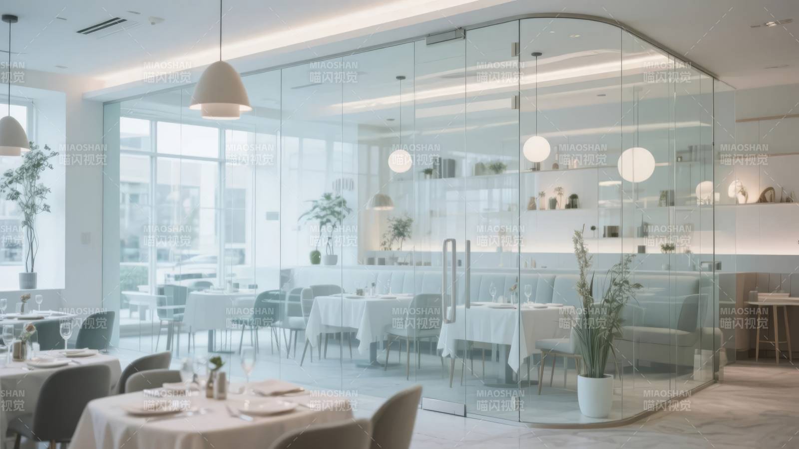 现代简约餐厅设计图片