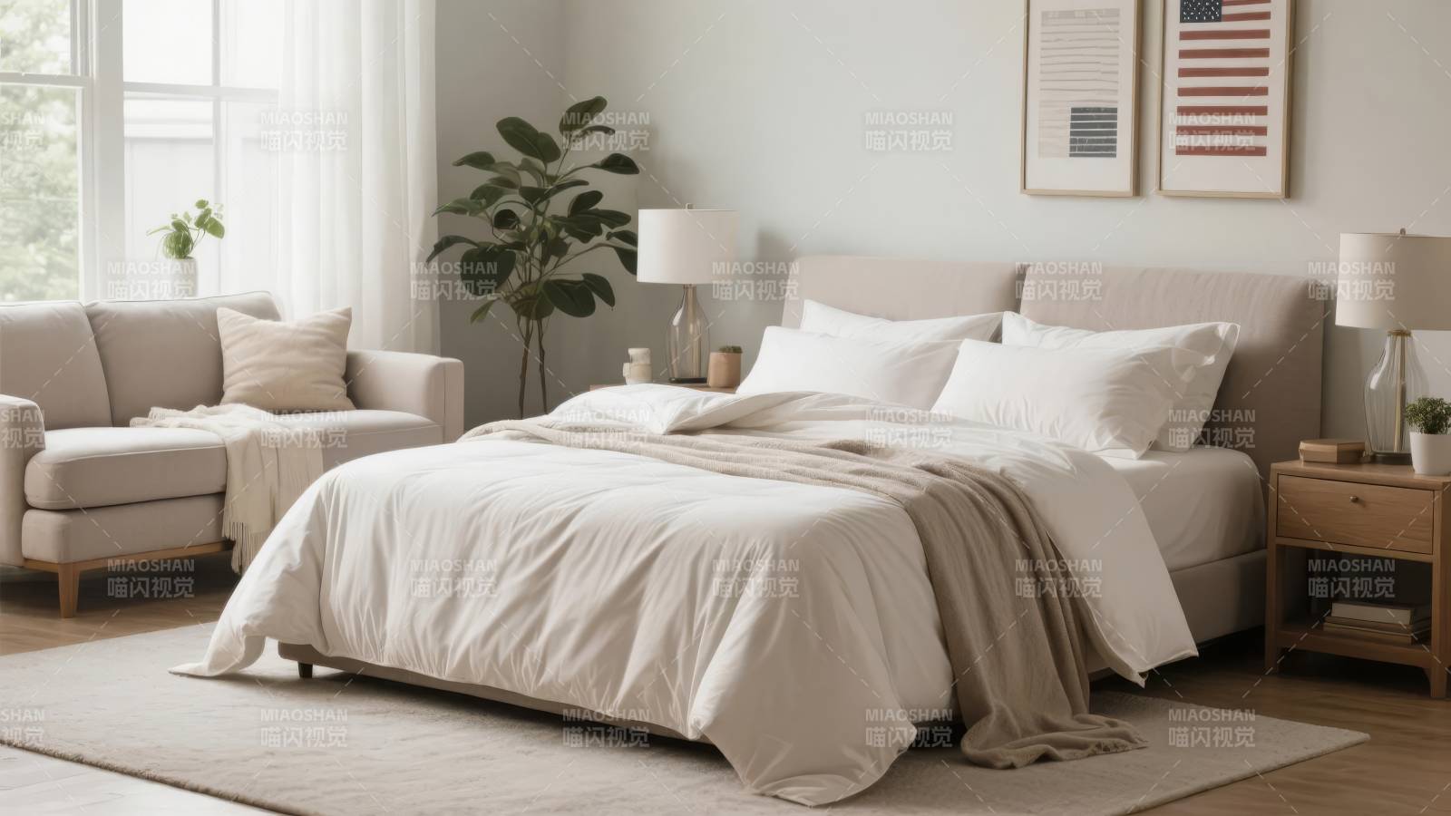 温馨卧室布置图片