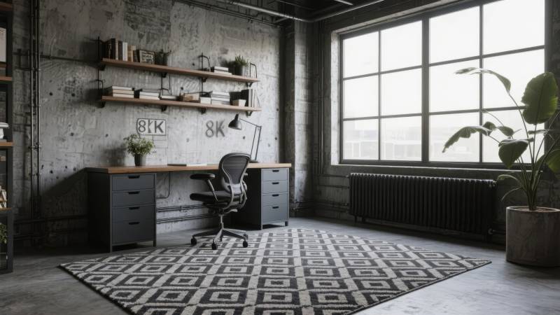 工业风办公空间图片