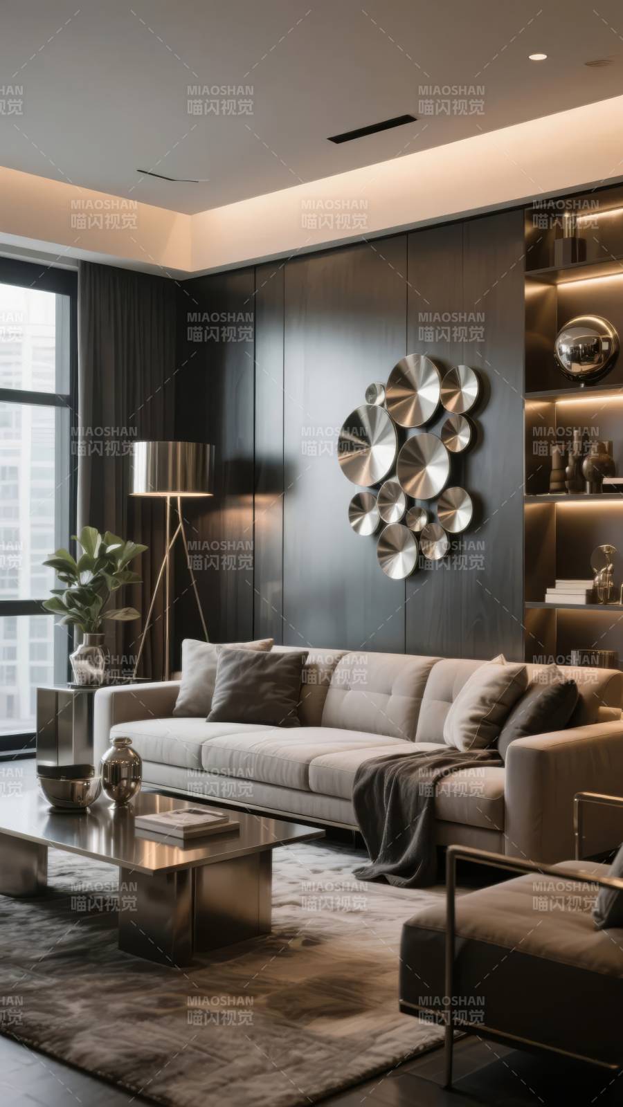 现代简约客厅设计图片