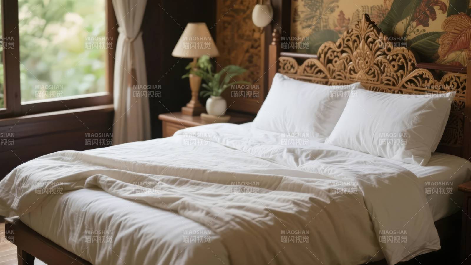 温馨卧室静谧时光图片