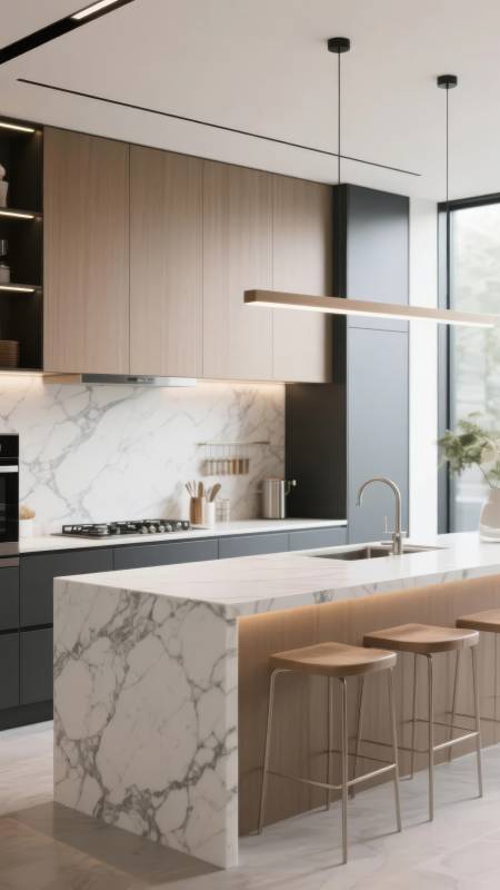 现代简约厨房设计图片