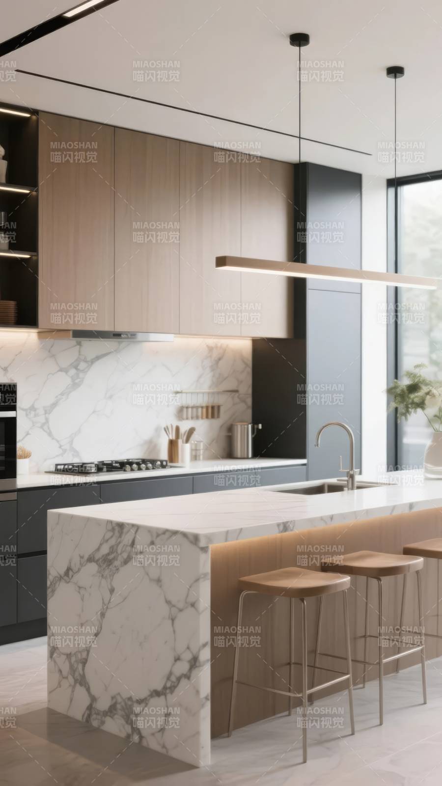 现代简约厨房设计图片