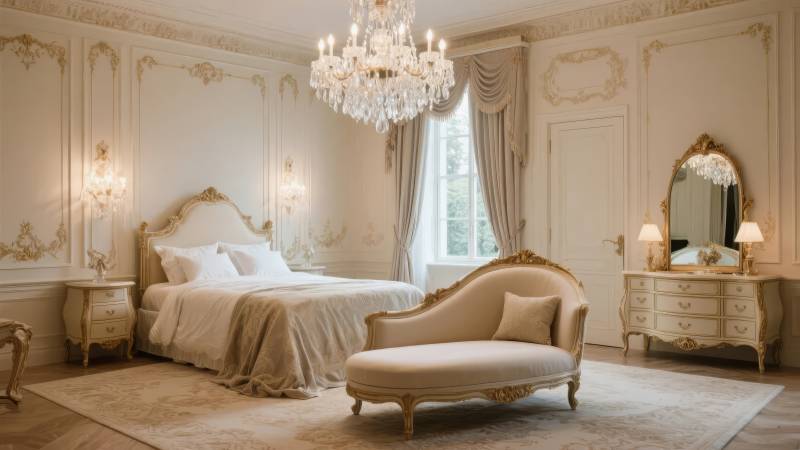 奢华欧式卧室图片