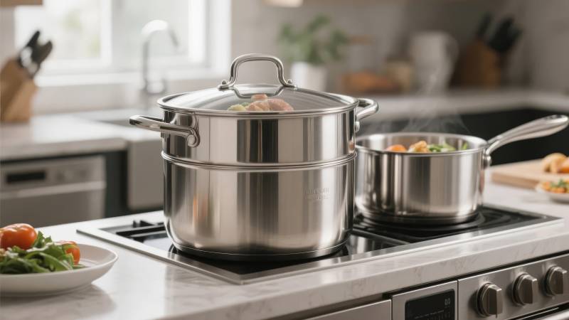 厨房煮食场景图片