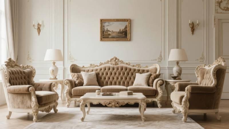 欧式古典客厅图片