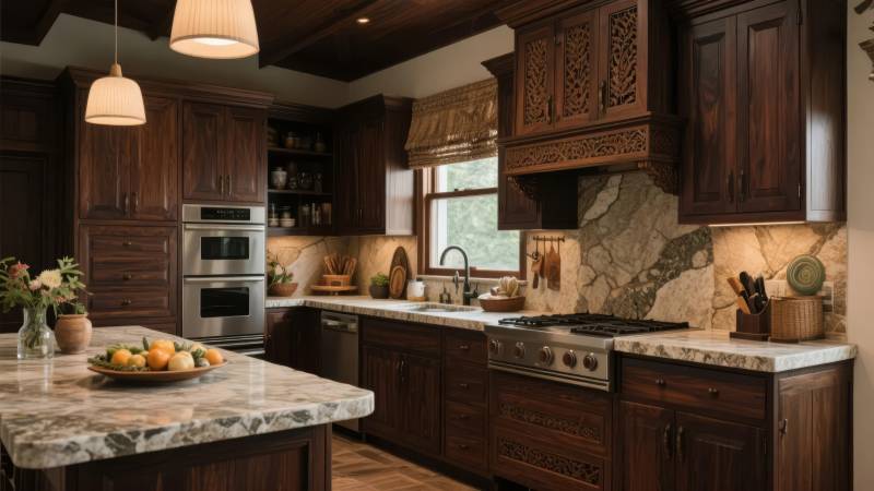 典雅厨房设计图片