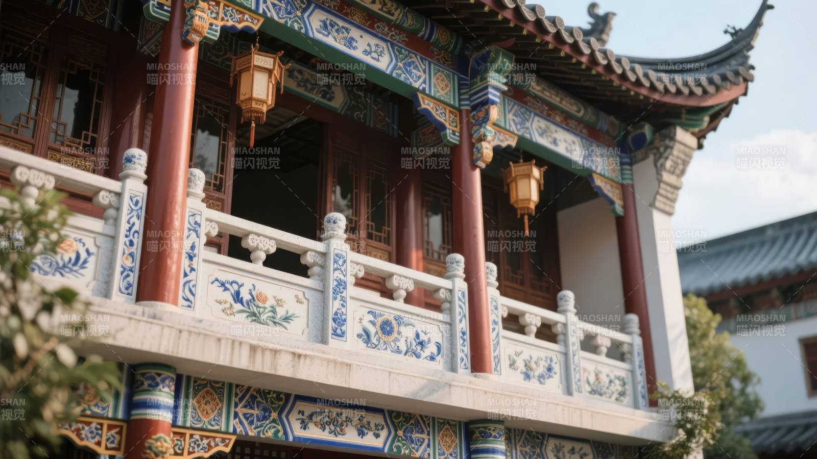 古色古香的楼阁图片