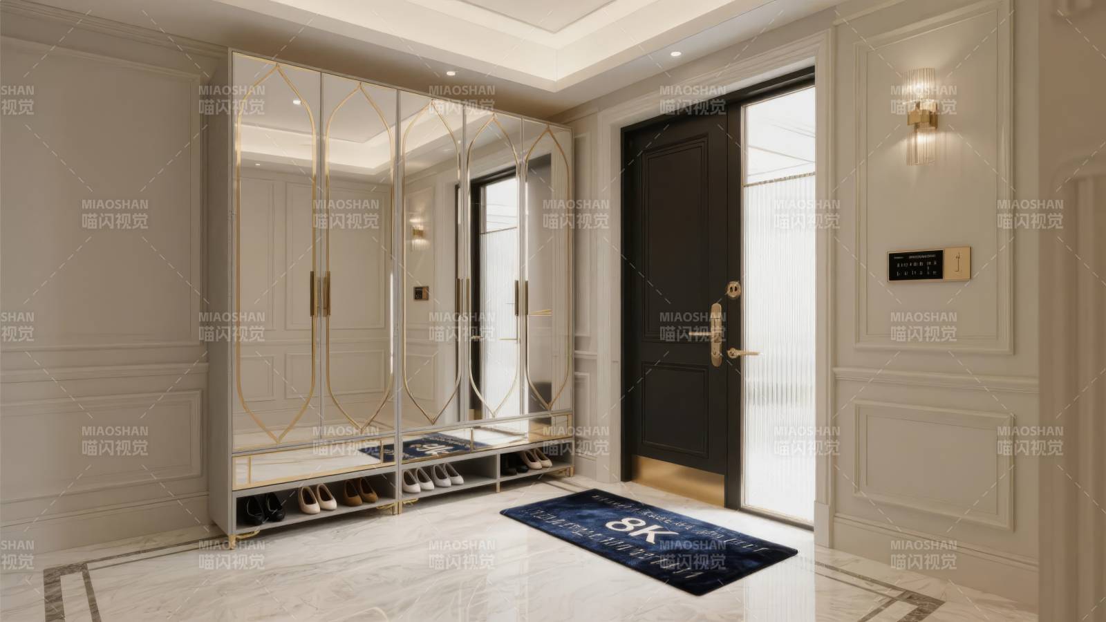 奢华入户玄关设计图片
