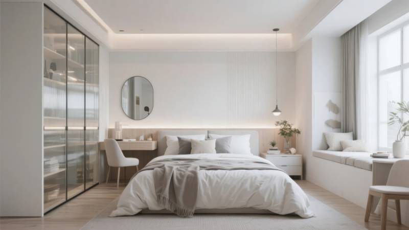 现代简约卧室设计图片