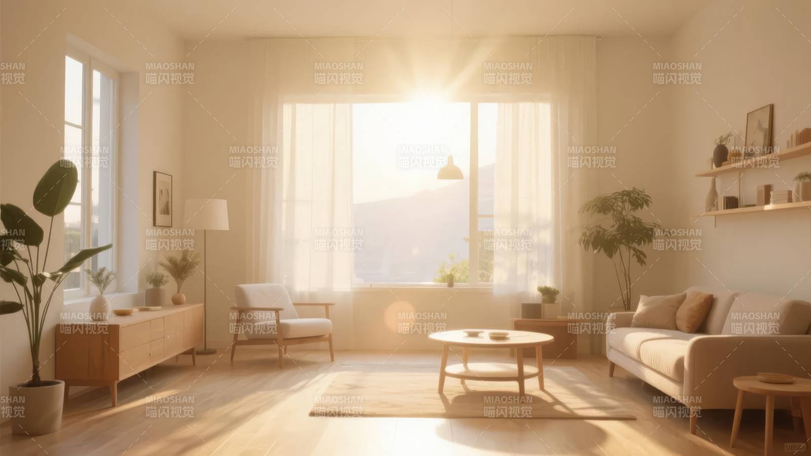 阳光客厅 温馨舒适图片