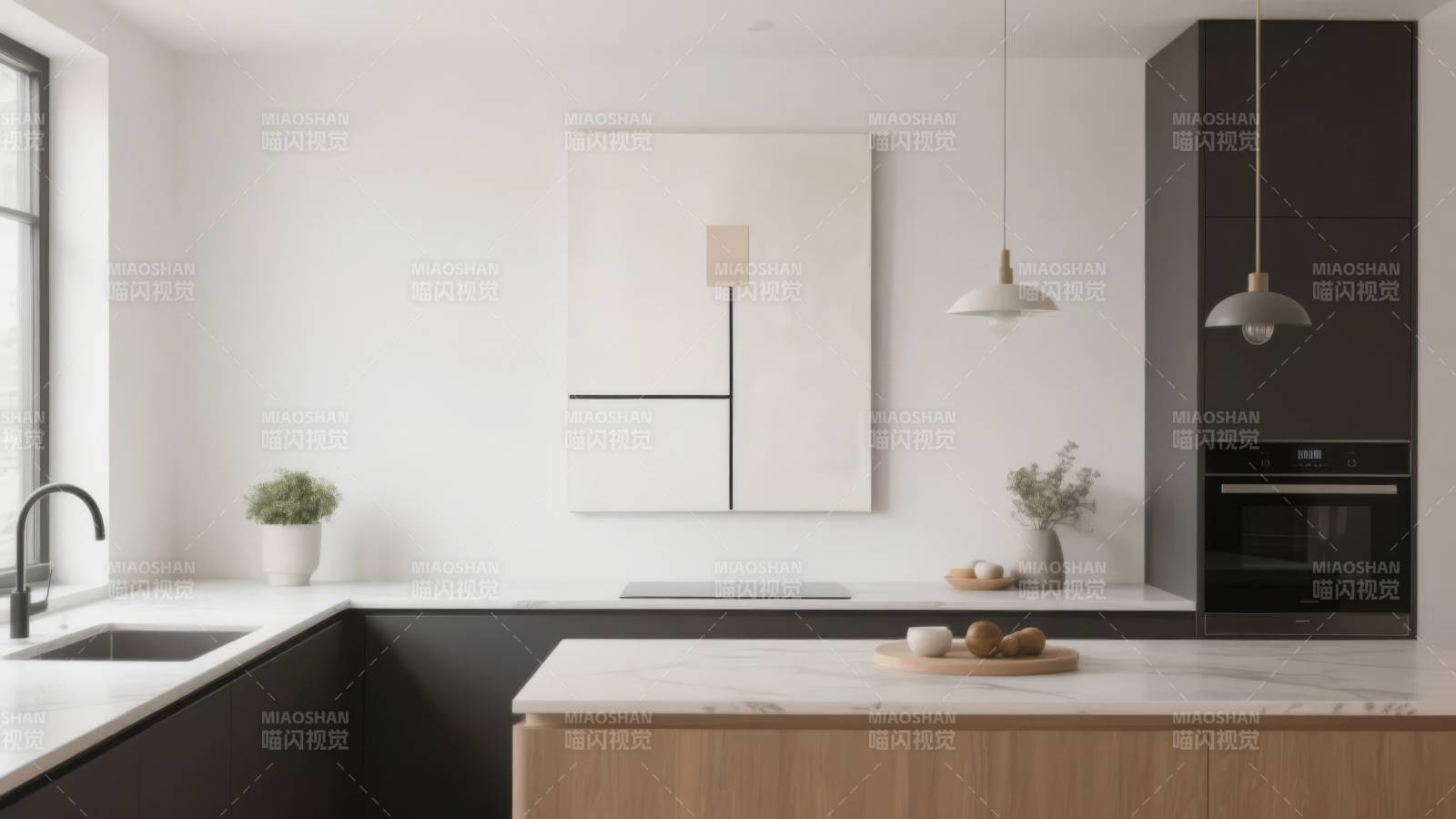 现代简约厨房设计图片