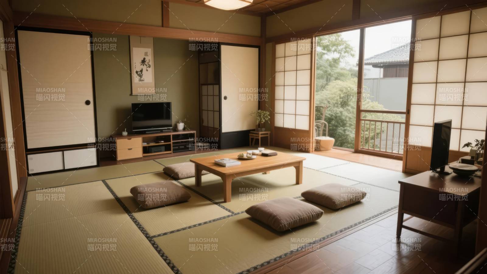 日式榻榻米客厅图片