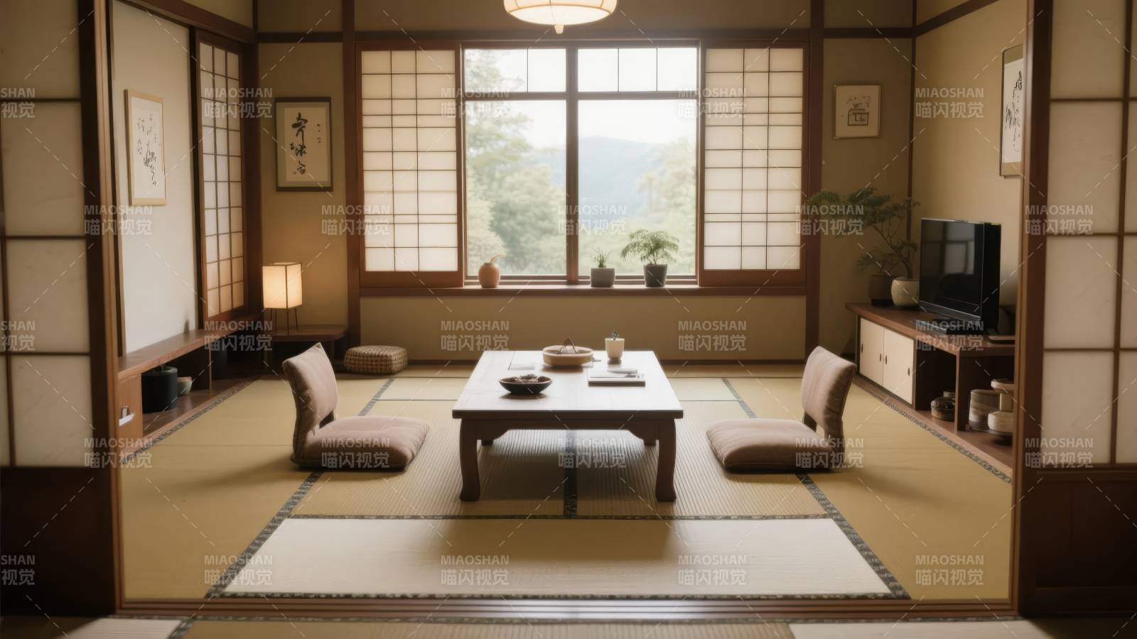 日式榻榻米客厅图片