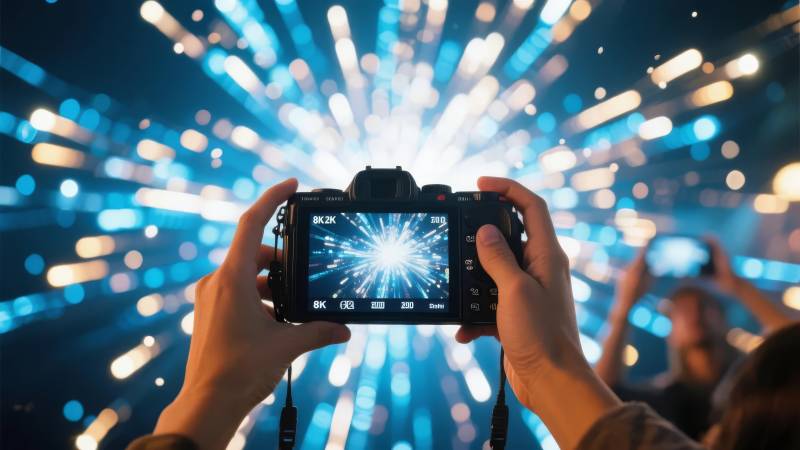 璀璨光影瞬间图片