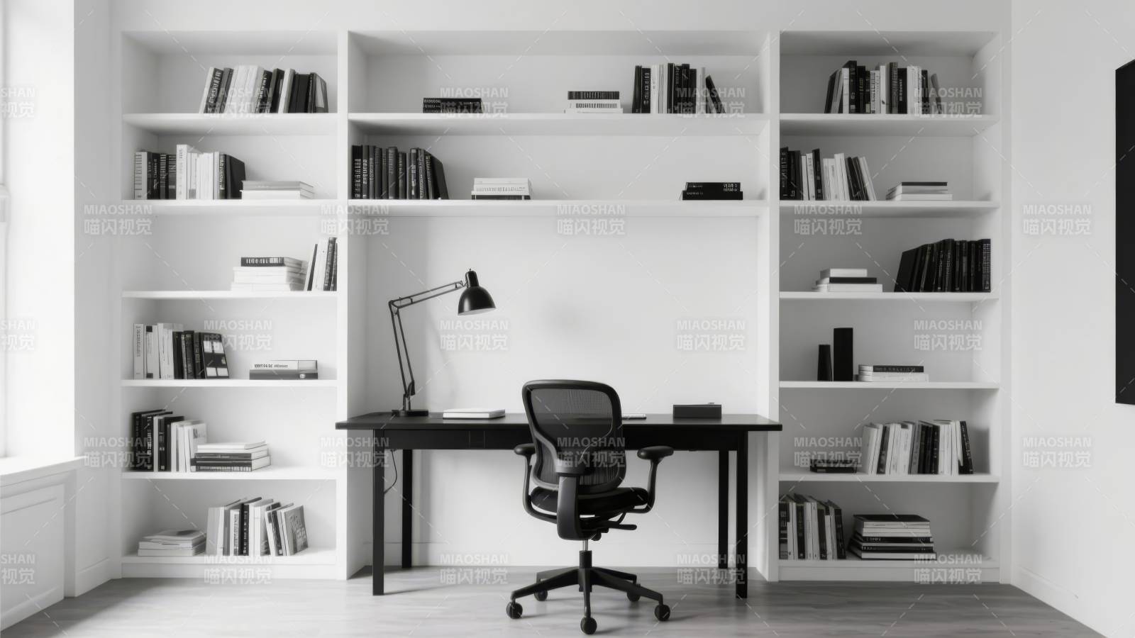 简约书房设计图片