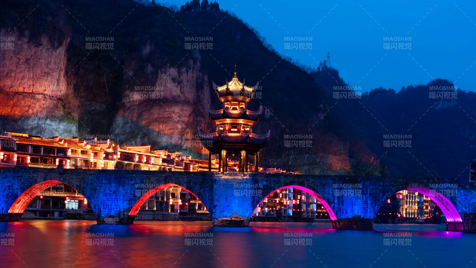 镇远古镇祝圣桥图片