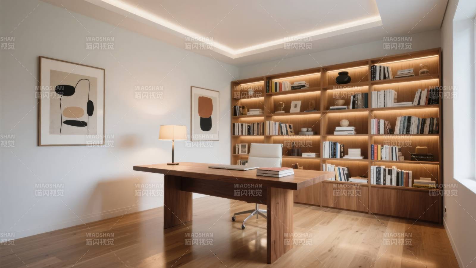 现代书房设计图片