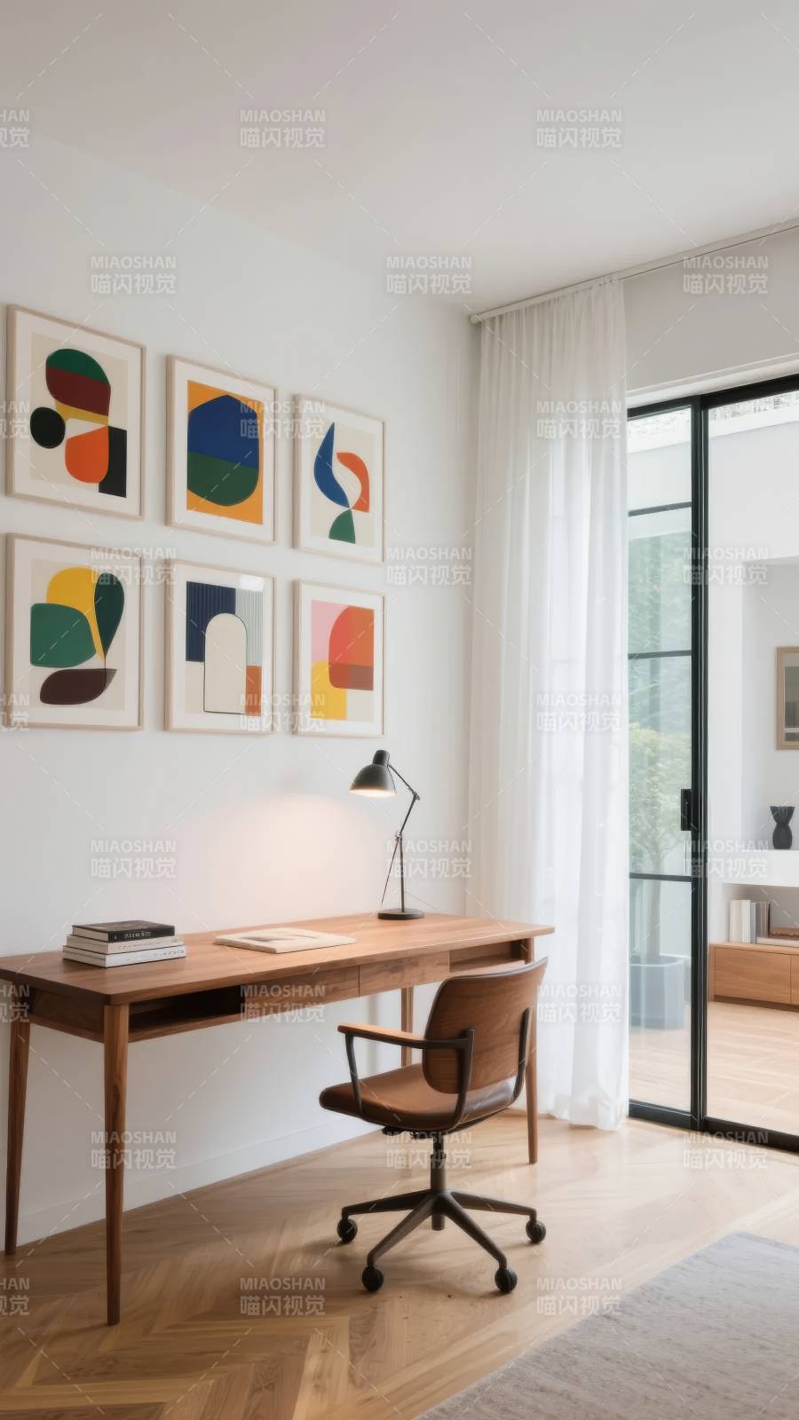 简约书房设计图片