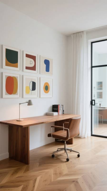 简约现代书房设计图片